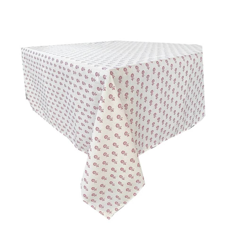 NEW PICTURA lyla floral tablecloth in rose